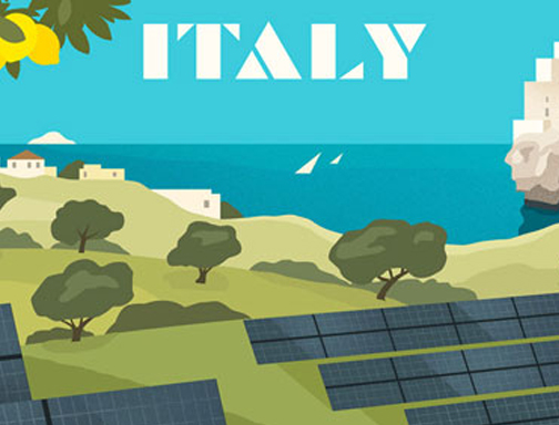 Italias installerte solenergikapasitet nådde 2,3 GW i første halvdel av 2023