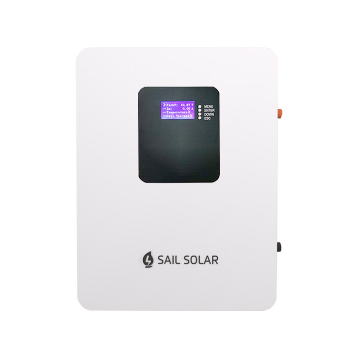 SAIL SOALR Veggmontert 48V&51,2V 50ah 100ah 150ah 200ah Powerwall Lithium-batteri