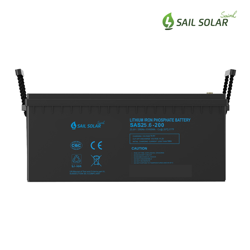 Sail Solar bly-syre erstatningsbatteri 25,6V 200Ah litiumbatteri