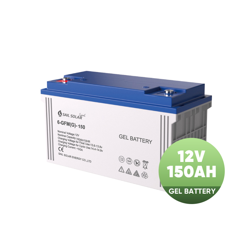 12V 150Ah gelbatteri AGM blysyrebatteri Deep Cycle China Factory