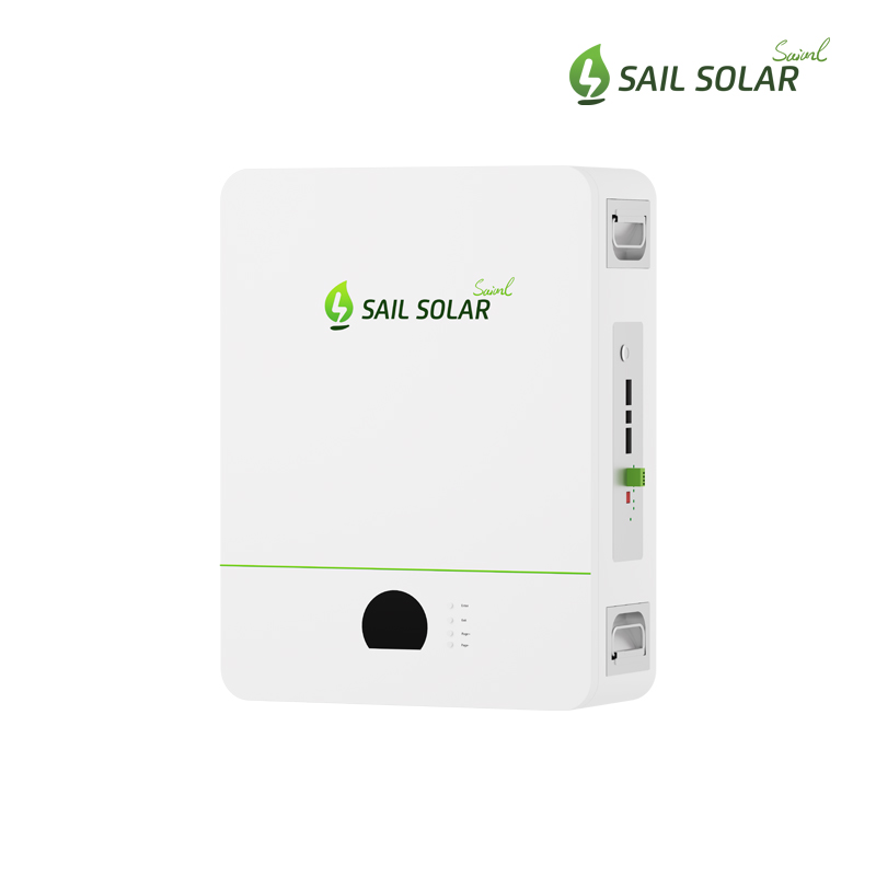 SAIL SOLAR 48V100Ah Veggmontert litiumbatteri