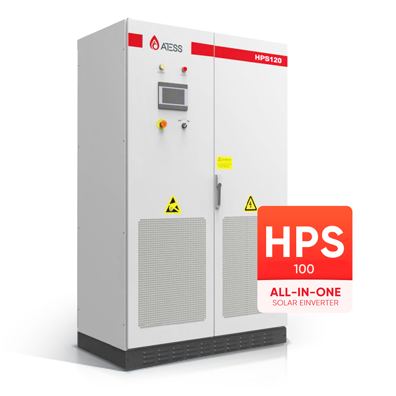 ATESS HPS100kW alt-i-ett hybrid inverter i energilagringssystem med kompakt design