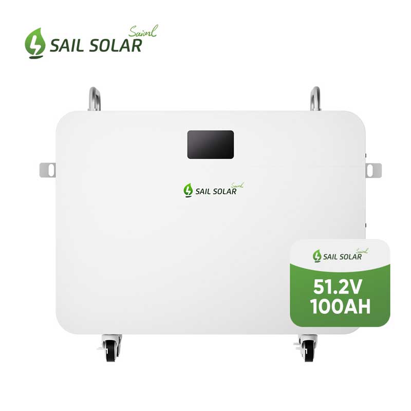 Seil Solar 51.2V100AH lagringslitiumbatteri brukt i solsystem med tilpassbar