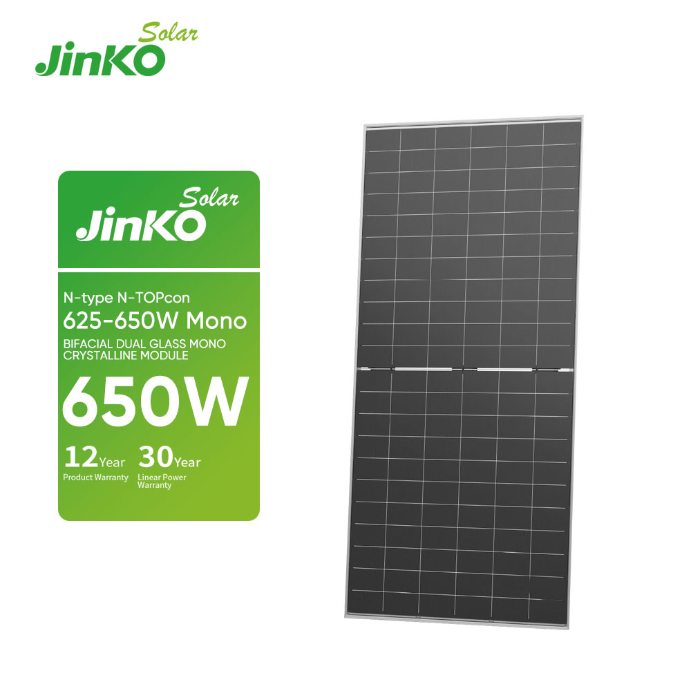 Jinko P-type-serien 415 Wp 410 Wp 405 Wp Mono halvcelle 450 Wp 460 Wp 470 Wp Bifacial solcellepanel PV-modul 550 Wp 545 Wp 540 Wp
