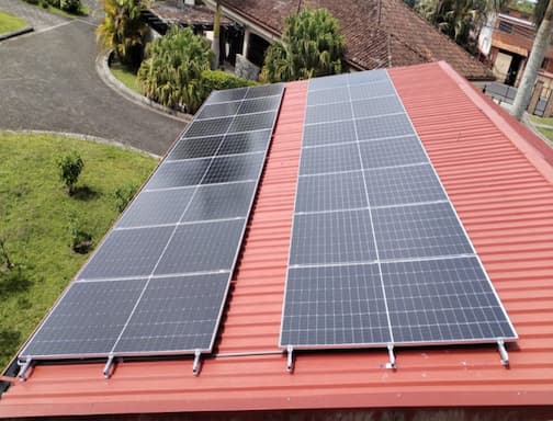 8KW hybridsystem i Costa Rica